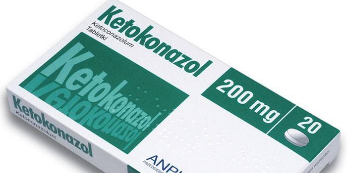 Таблетки Кетоконазол в упаковке