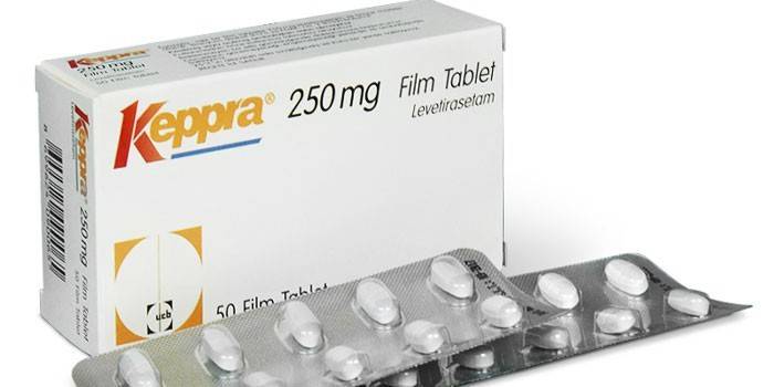 Таблетки Кеппра