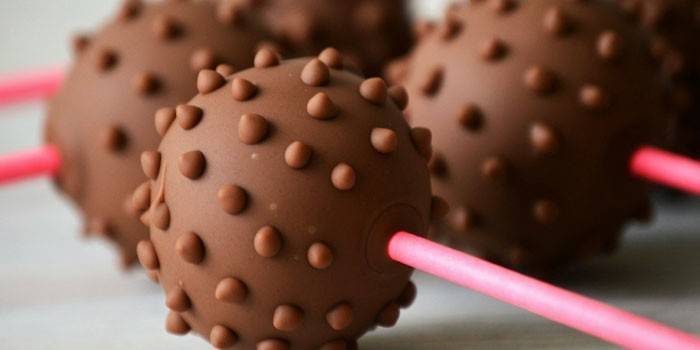 Шоколадные домашние кейк-попсы