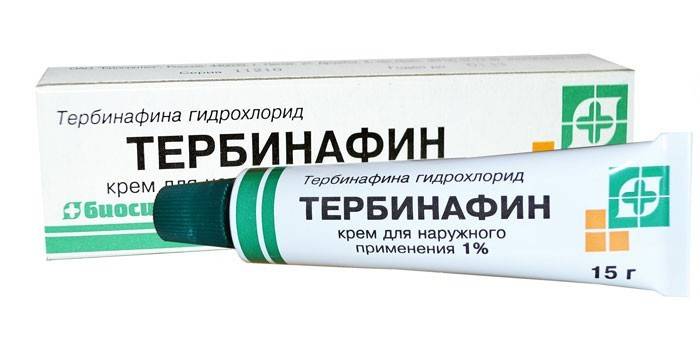 Крем Тербинафин в упаковке