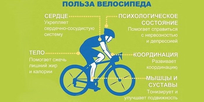 Польза велосипеда