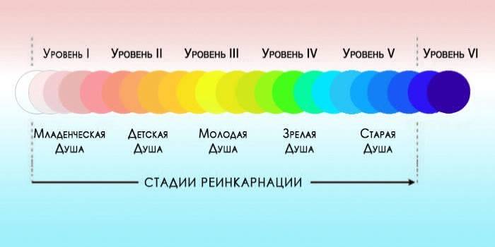 Стадии реинкарнации