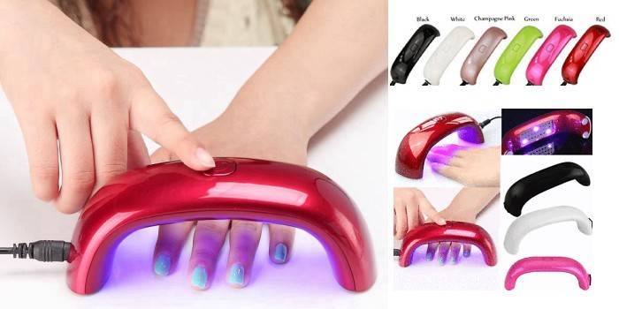 Mini LED Nail Lamp in'Garden 9W