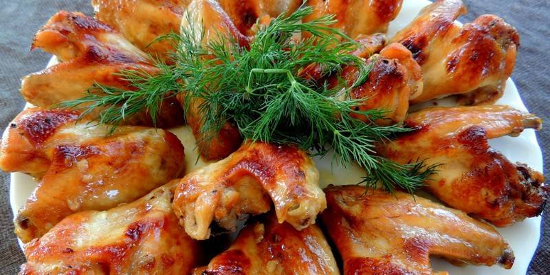 Крылышки куриные острые