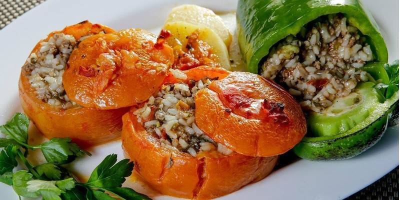 Фаршированный перец из духовки