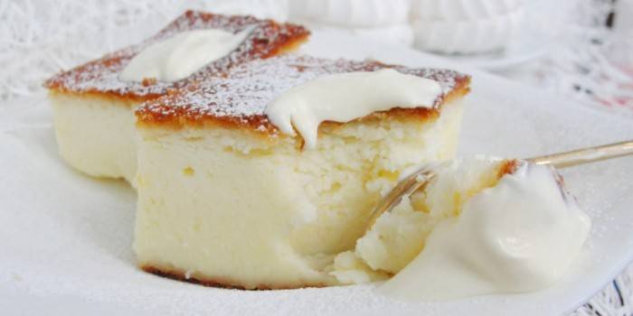 Запеканка с манкой