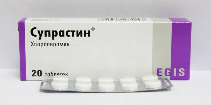 Антигистаминный препарат Супрастин