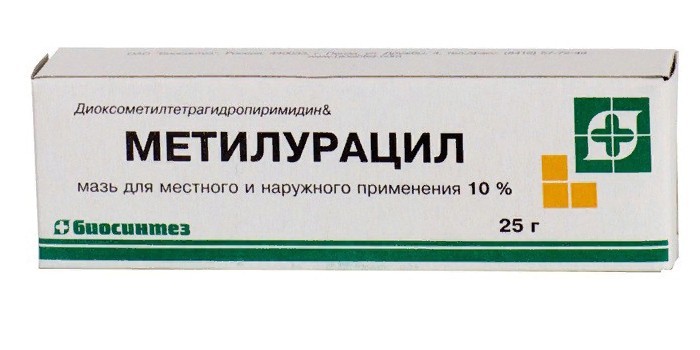 Мазь Метилурацил в упаковке