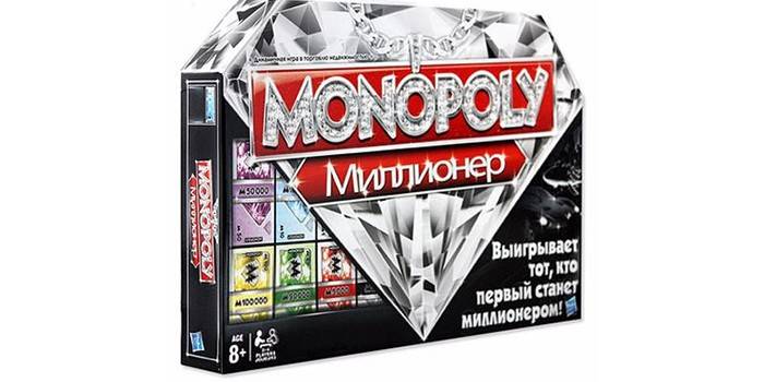 Настольная игра Монополия Миллионер в коробке