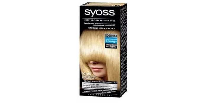 Крем-краска для осветления волос от Syoss