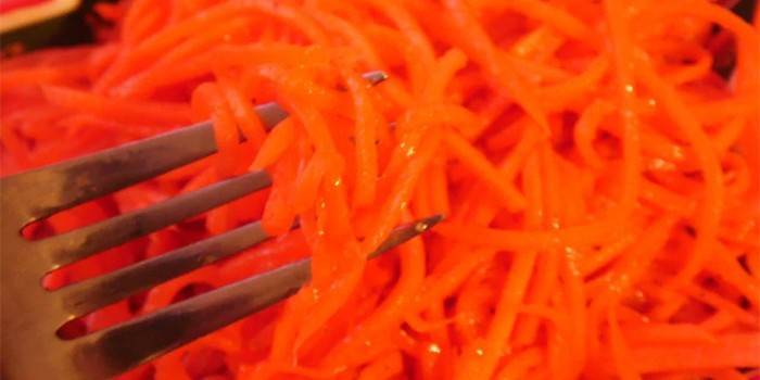 Корейская морковка без специй