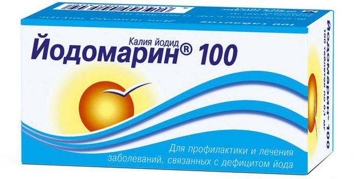 Упаковка препарата Йодомарин