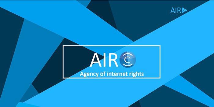 Страница агенства по защите прав в интернете AIR