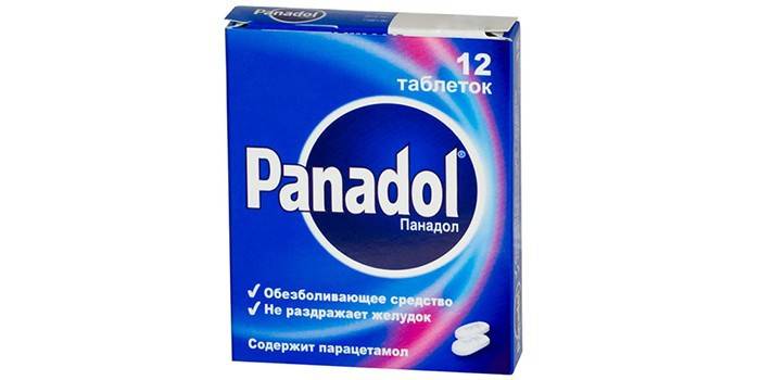 Упаковка таблеток Панадол