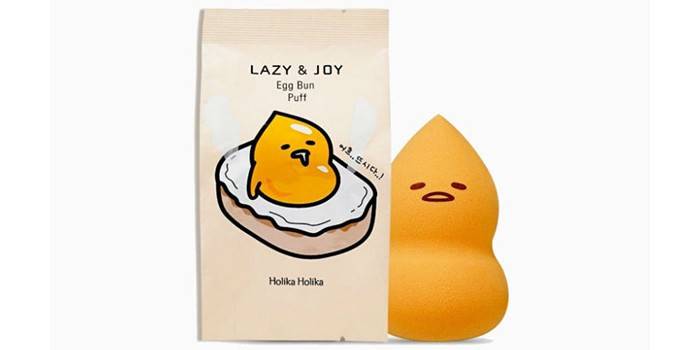 Бьюти блендер от Lazy & Joy в упаковке
