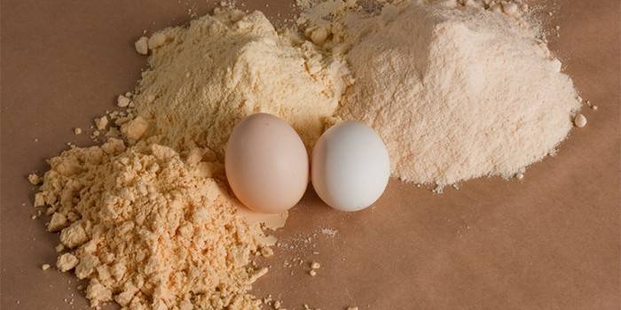Куриные яйца и яичный порошок