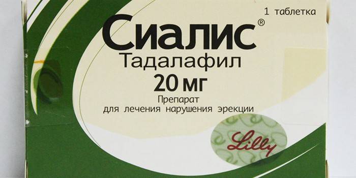 Упаковка таблеток Сиалис