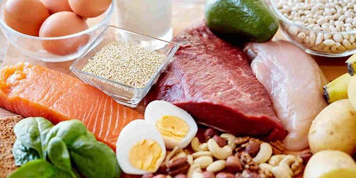 Продукты питания с высоким содержанием белка
