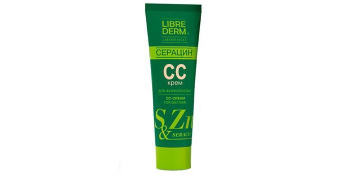 CC-Cream Серацин для жирной кожи от Librederm 