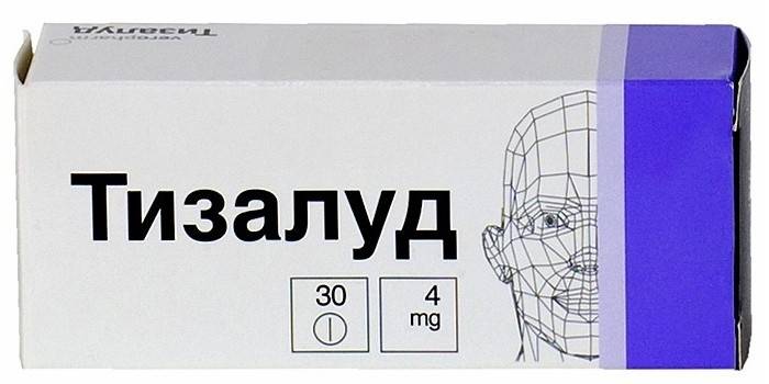 Упаковка препарата Тизалуд