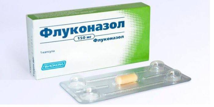 Упаковка с капсулой Флуканазол