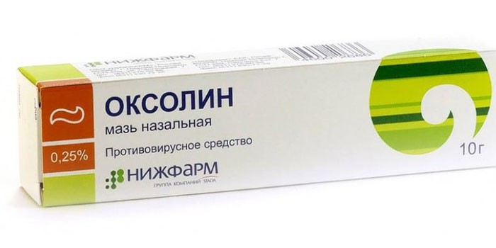 Оксолиновая мазь