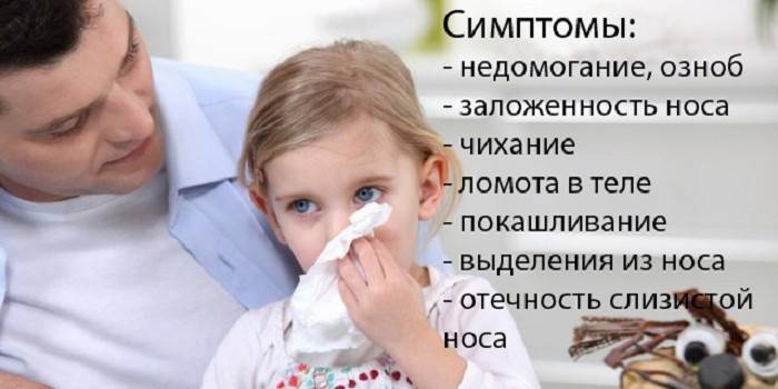 Основные симптомы вирусной инфекции у детей