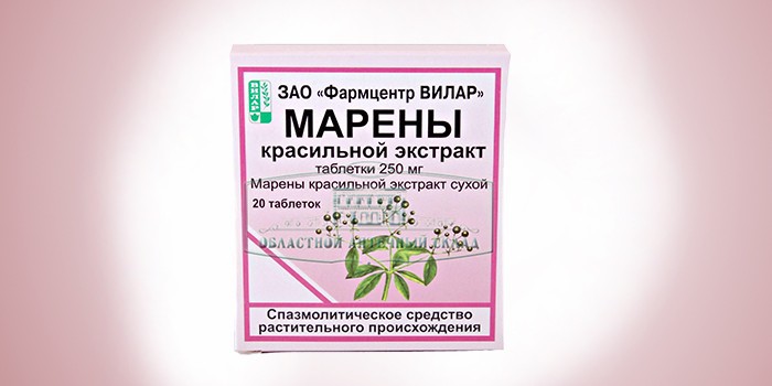 Марена красильная (таблетки): отзывы, применение и цена. Инструкция по применению препарата Марена красильная (таблетки): отзывы, применение и цена. Инструкция по применению препарата
