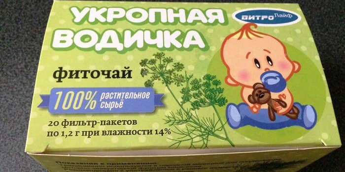 Фиточай Укропная водичка в упаковке