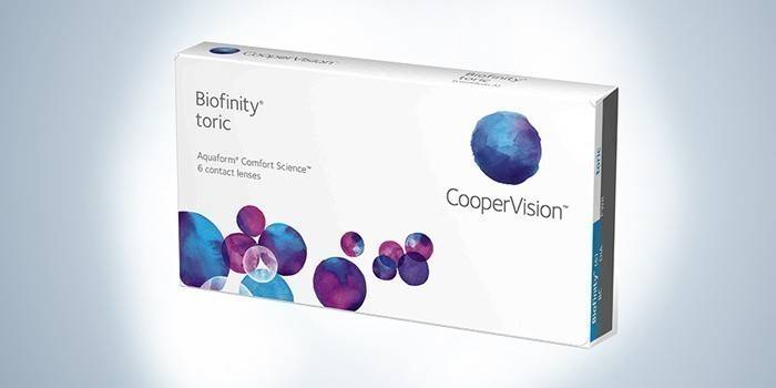 Упаковка линз CooperVision Biofinity