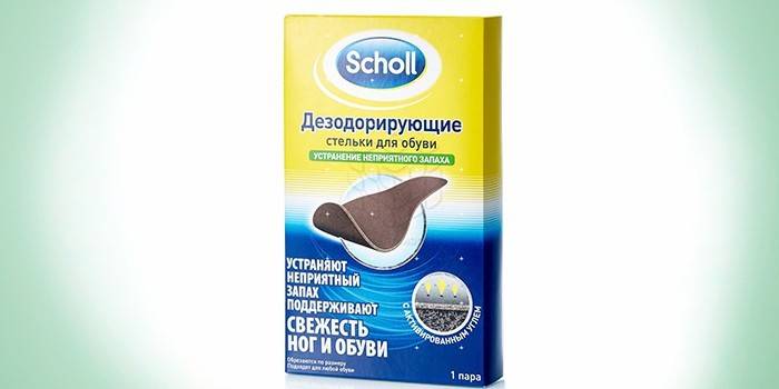 Дезодорирующие стельки