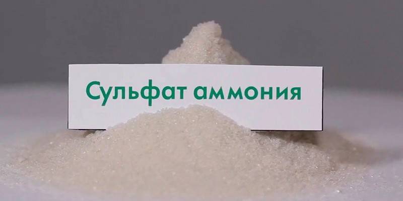 Сульфат аммония
