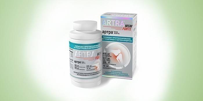Таблетки Artra MSM Forte