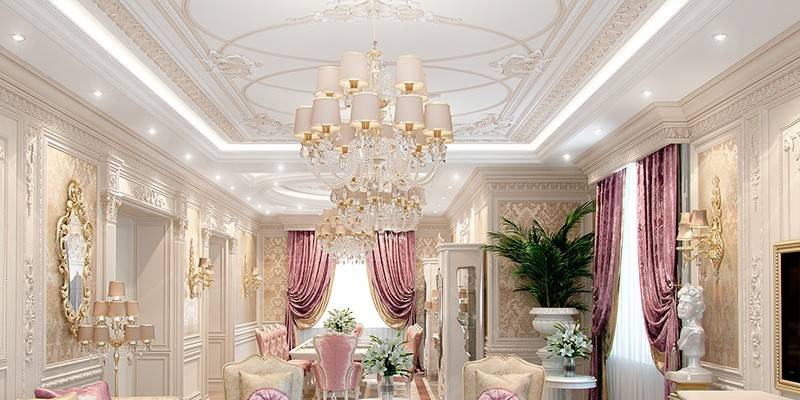 Классический интерьер гостиной
