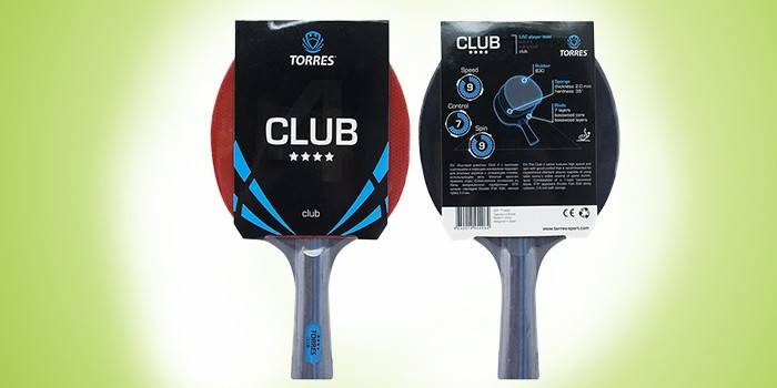 Ракетки для настольного тенниса Torres club 4