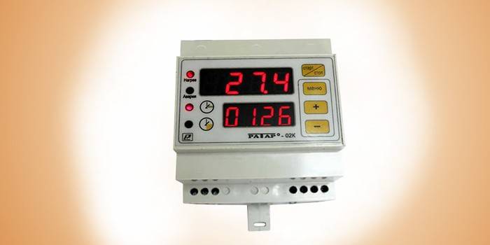 Электронный термостат для сауны Ратар-02К