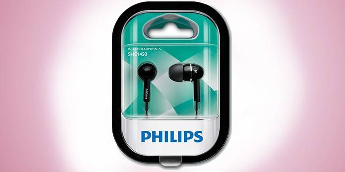Наушники вакуумные Philips SHE1450
