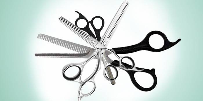 Ножницы для филировки волос