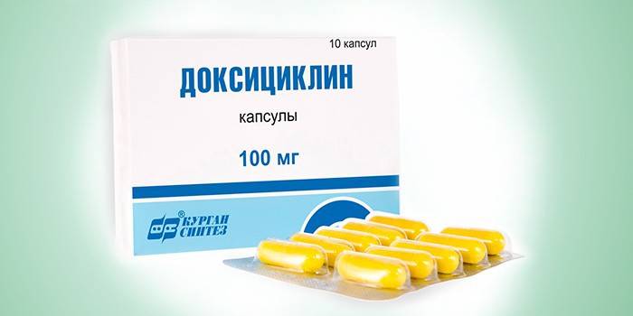 Капсулы Доксициклин