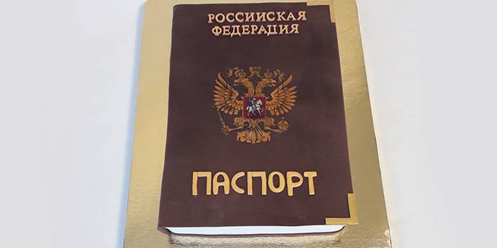 В виде паспорта