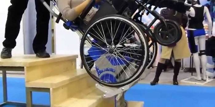Инвалидная коляска на подъемник PT-Uni 130/160