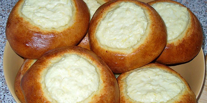 С творожной начинкой