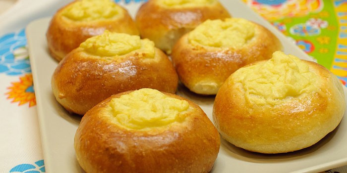 С начинкой из картошки