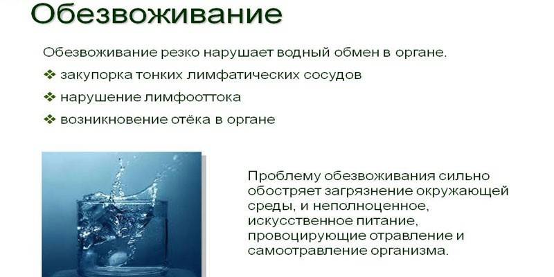 Обезвоживание организма