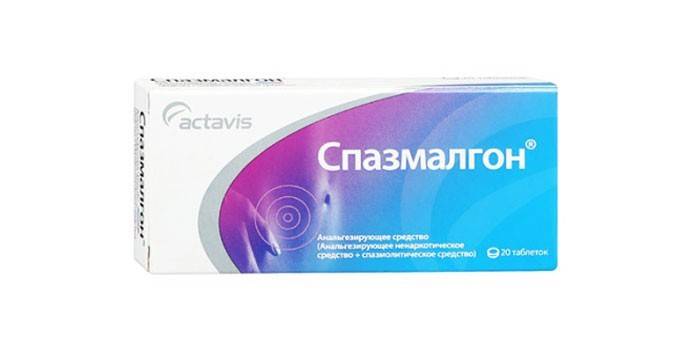 Таблетки Спазмалгон
