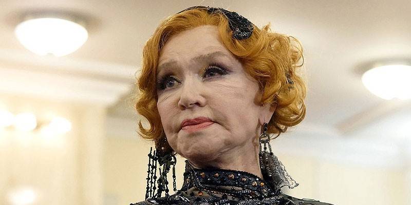 Артистка Вера Алентова