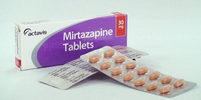 Таблетки Миртазапин