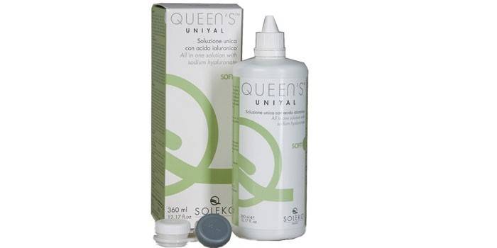 Пероксидный раствор для линз Soleko Queen’s Unial