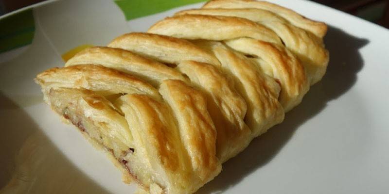 Штрудель с бананами
