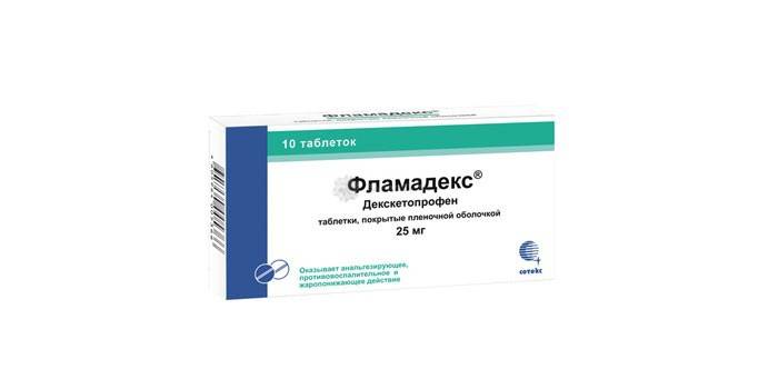 Таблетки Фламадекс